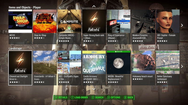 Illustration for article titled The Most Popular Fallout 4 Mods On Xbox One